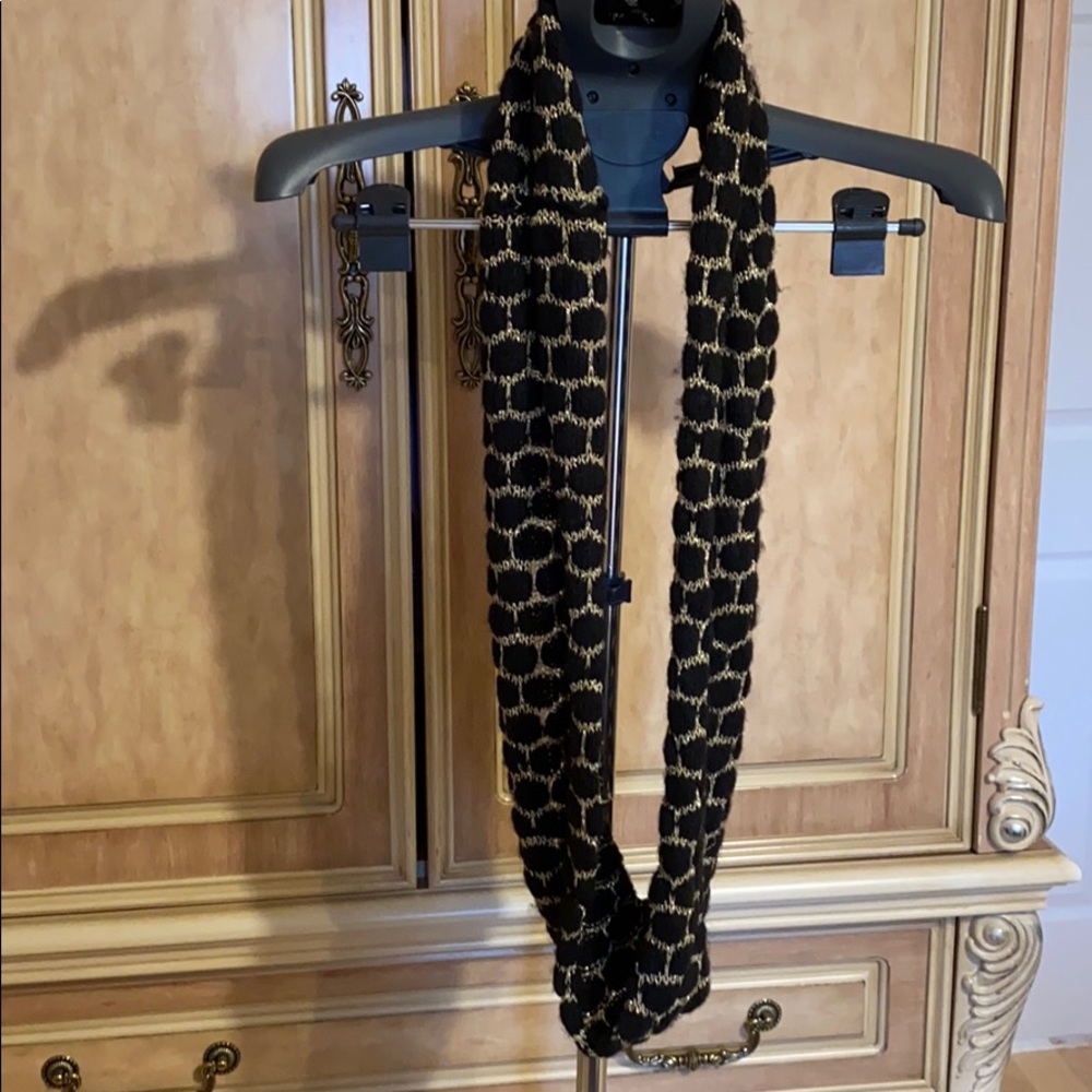 FREE add on Black and gold scarf
